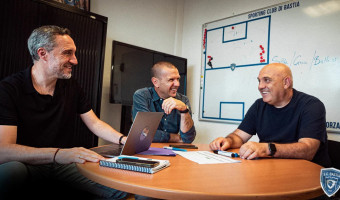 Football : un nouvel entraineur au SC Bastia, Benoit Taveno