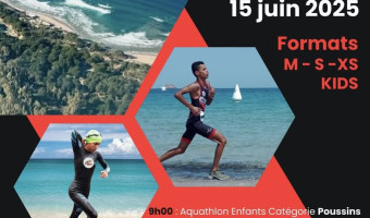 Multisports : 1 ère édition de l'Aquathlon de la baie de Calvi