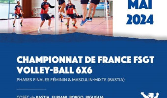 Volley : Championnat de France FSGT en Haute - Corse