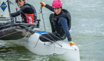 Voile : Lou-Anne Santelli toute voile dehors.